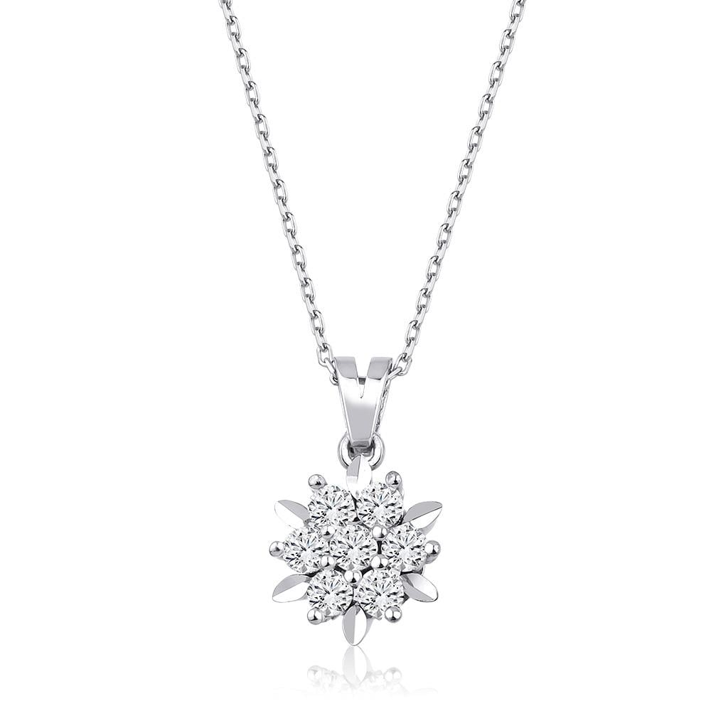 0.30 Ct Pırlanta Tasarım Kolye