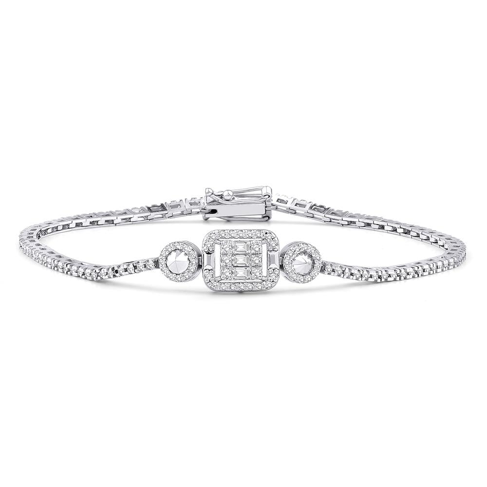 0.73 Ct Pırlanta Bileklik 