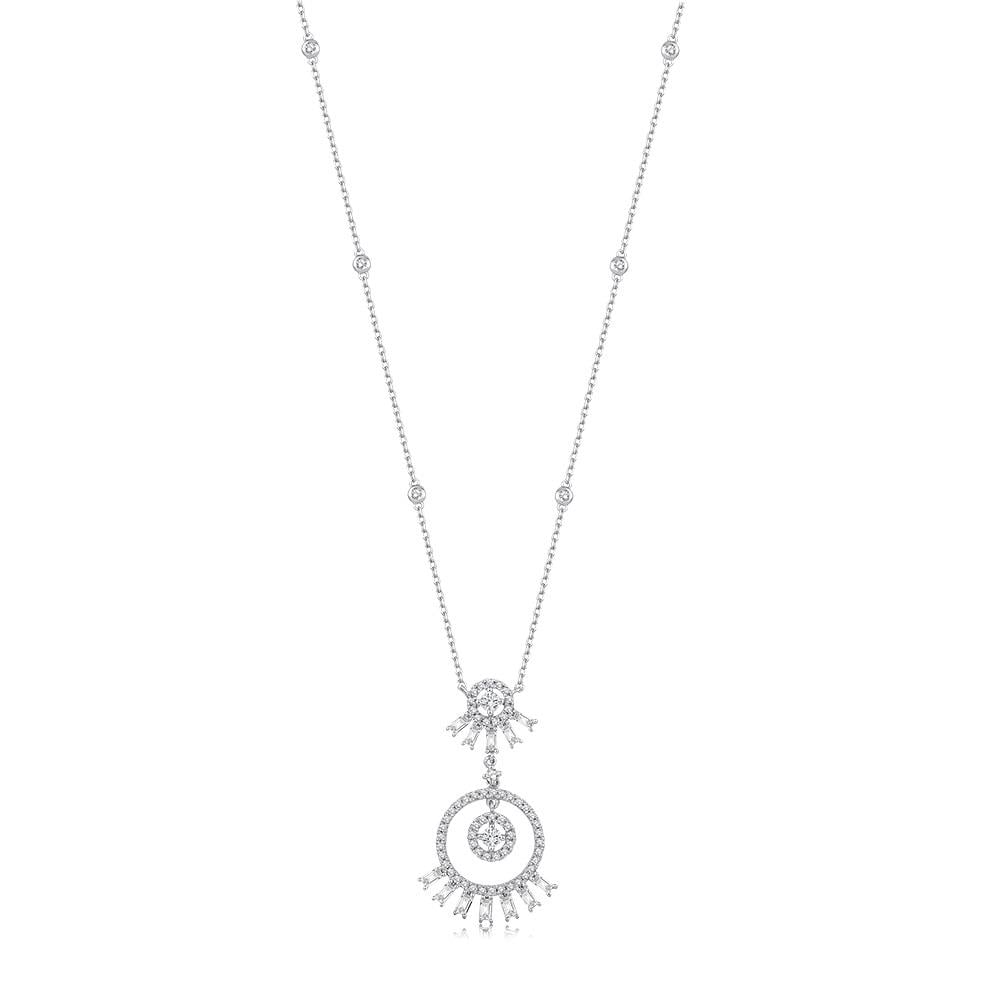 0.91 Ct Pırlanta Tasarım Kolye