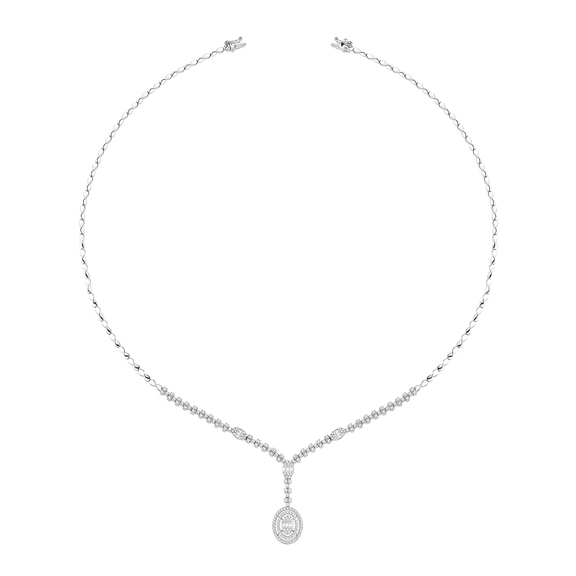 1.72 Karat Pırlanta Baget Gerdanlık