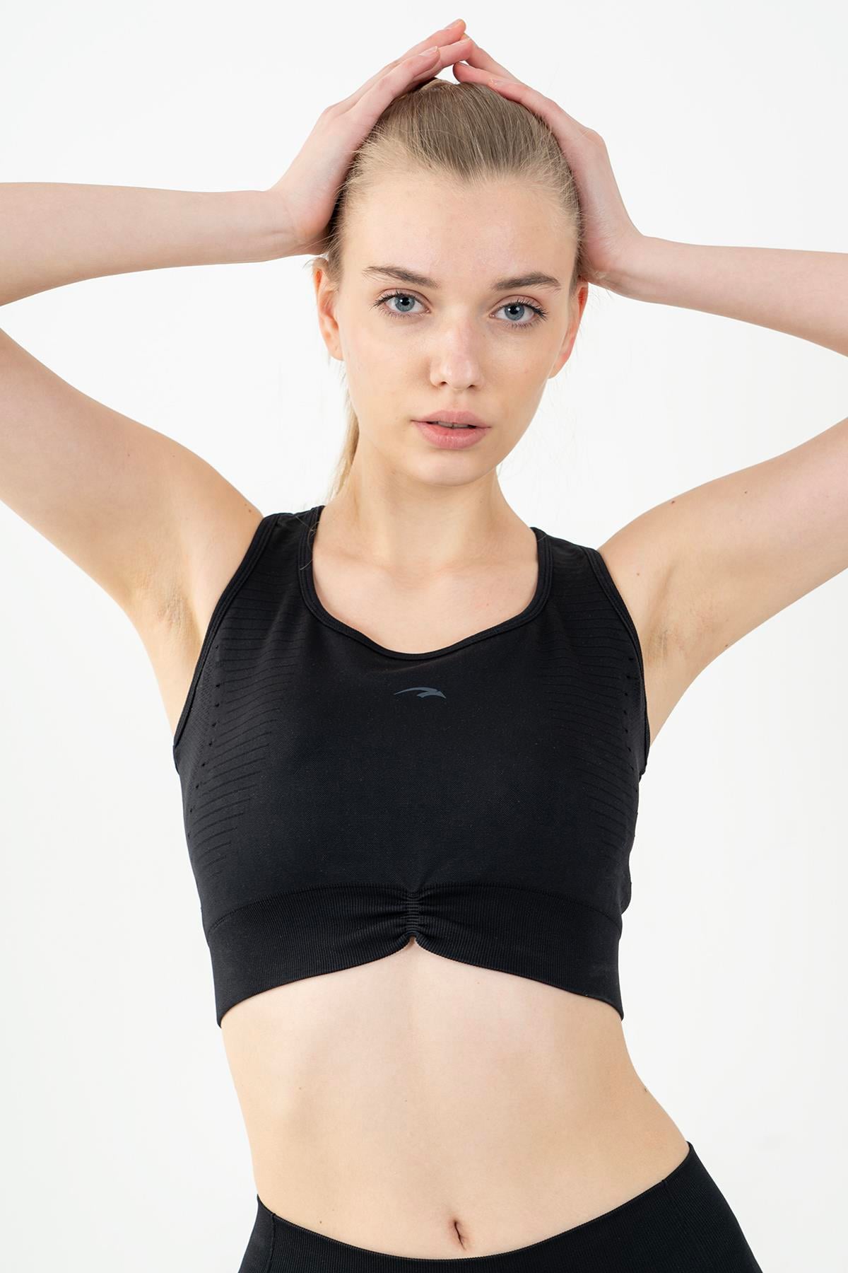Maraton Active SlimFit Kadın Atlet Yaka  Kolsuz Koşu Bra 813090