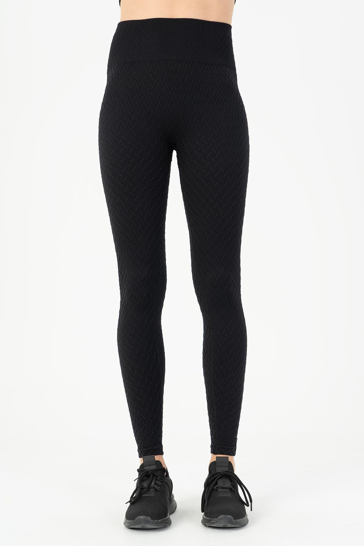 Maraton Active SlimFit Kadın    Koşu Siyah Tayt 812093