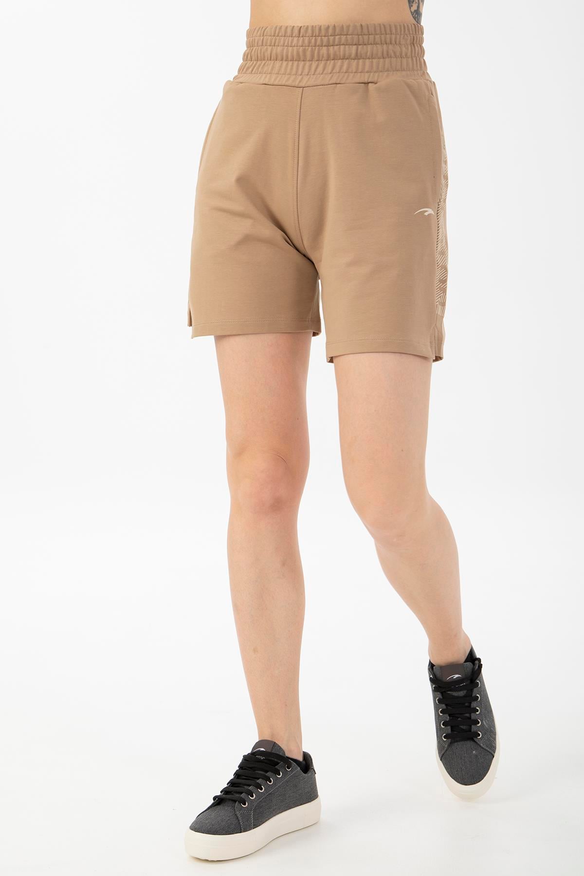 Maraton Sportswear Regular Kadın    Basic Şort 20850