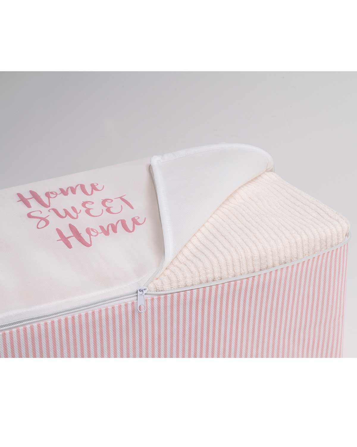 OCEAN HOME 2'li Pembe Çizgili Hurç Set 