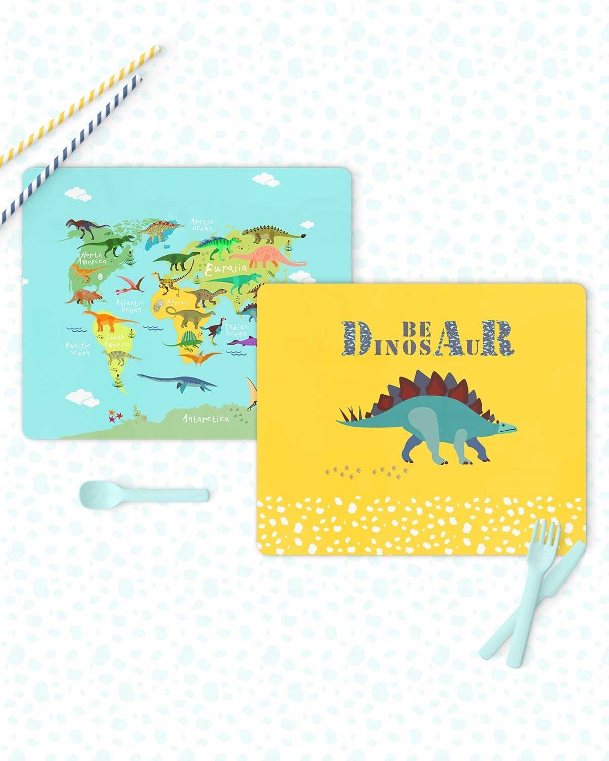 OCEAN HOME Dinozor Baskılı Amerikan Servis