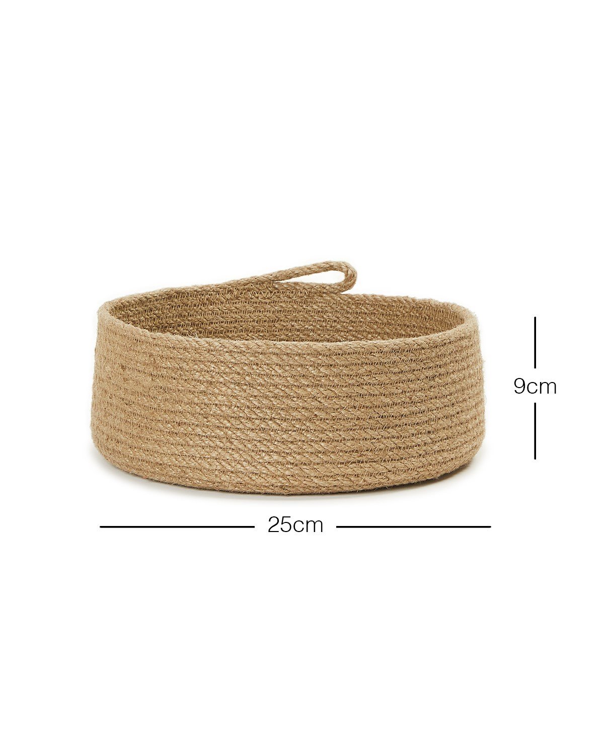 Ocean Home Jüt Halat Sepet // 25x9