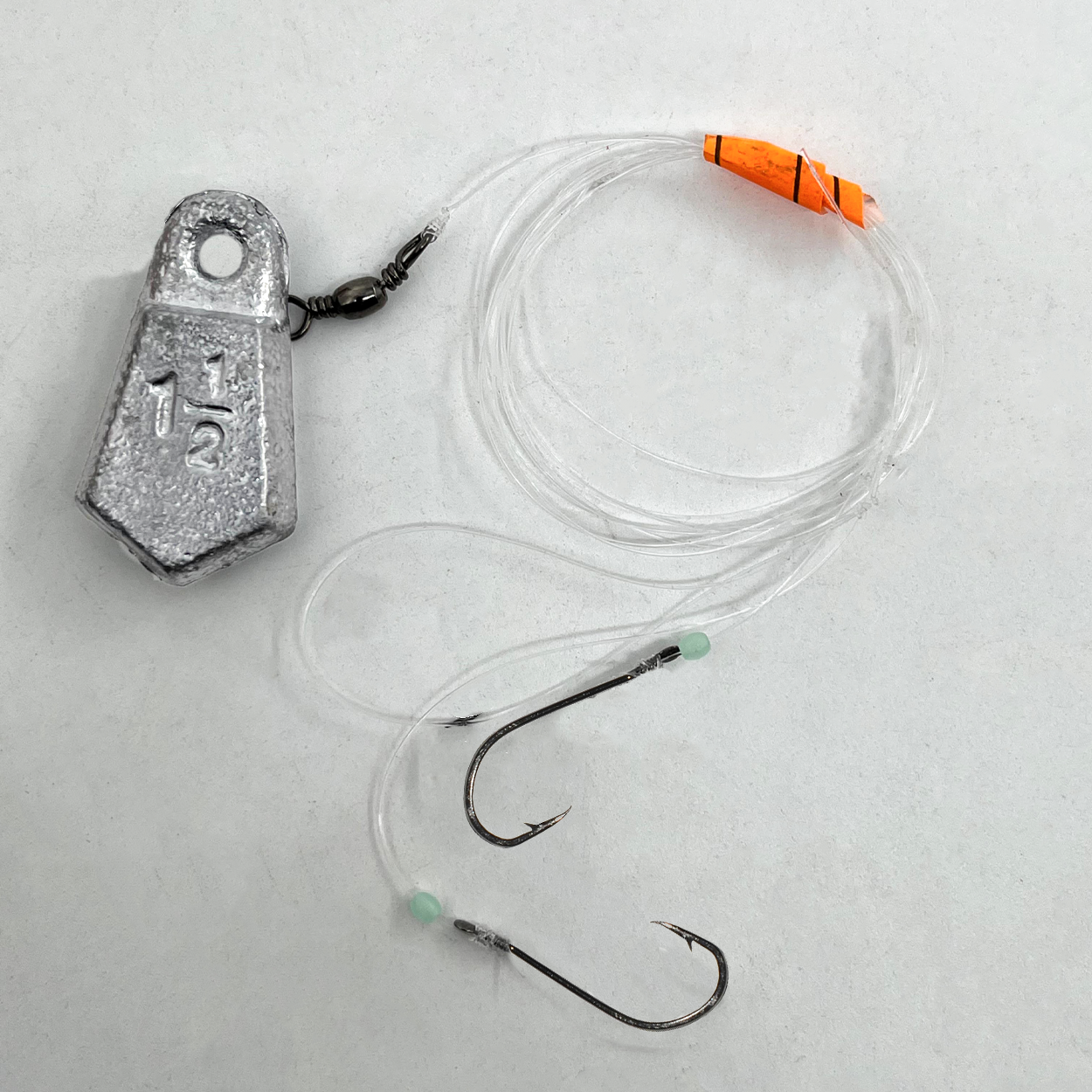 Avlivari 45 Gram Kurşunlu İki İğneli Dip Takımı