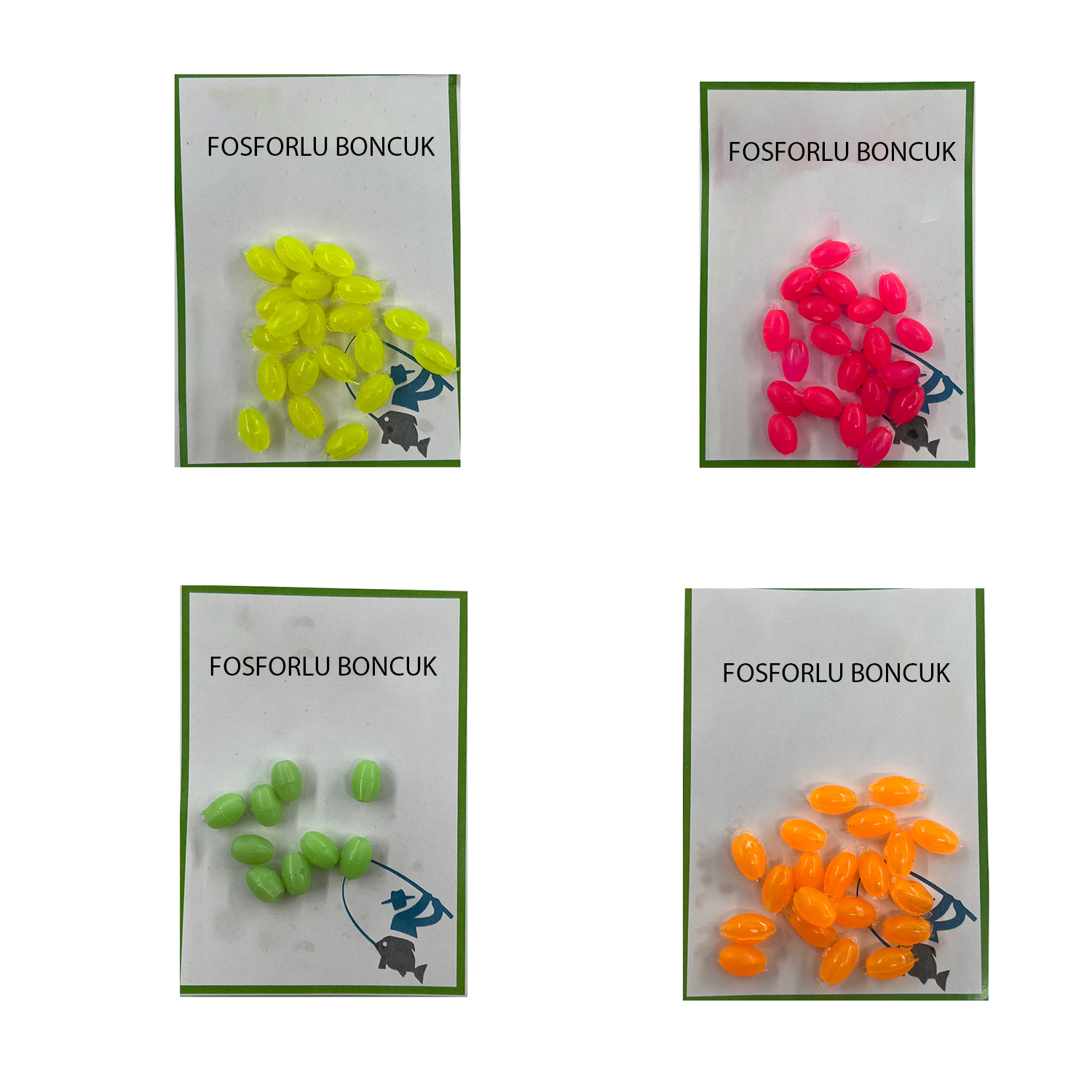 Avlivari 6 mm Glowlu Boncuk 20'li Paket