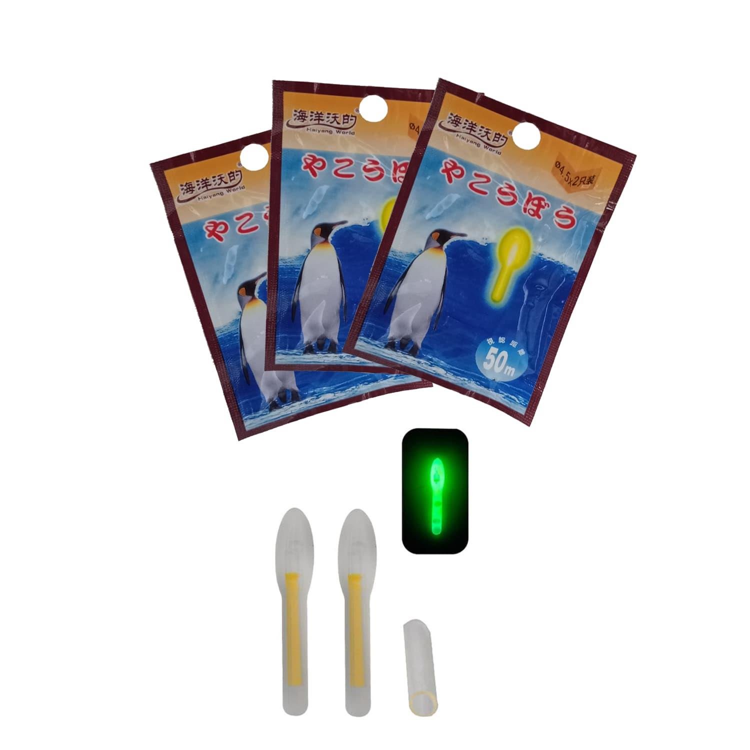 Avlivari Fosfor Topuz Kafa Işıldak Çiftli ( 4.5x3.7 mm ) 3'lü Set