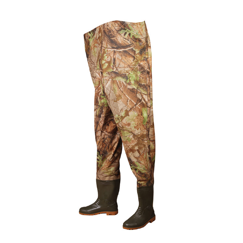 Avlivari Orman Desenli Göğüs Tulum Çizme