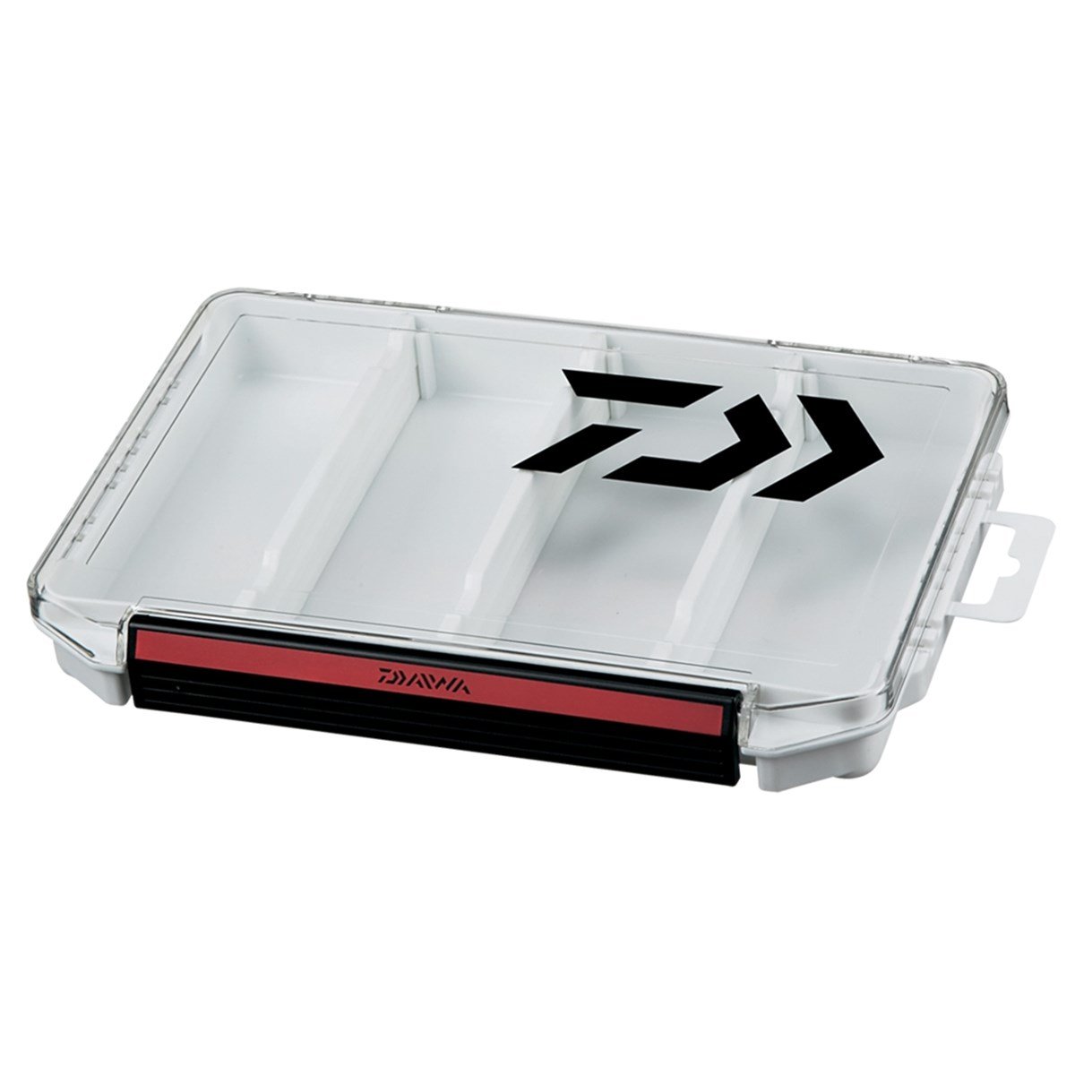 Daiwa Plastik Kutu 4 Bölmeli Beyaz/Transparan