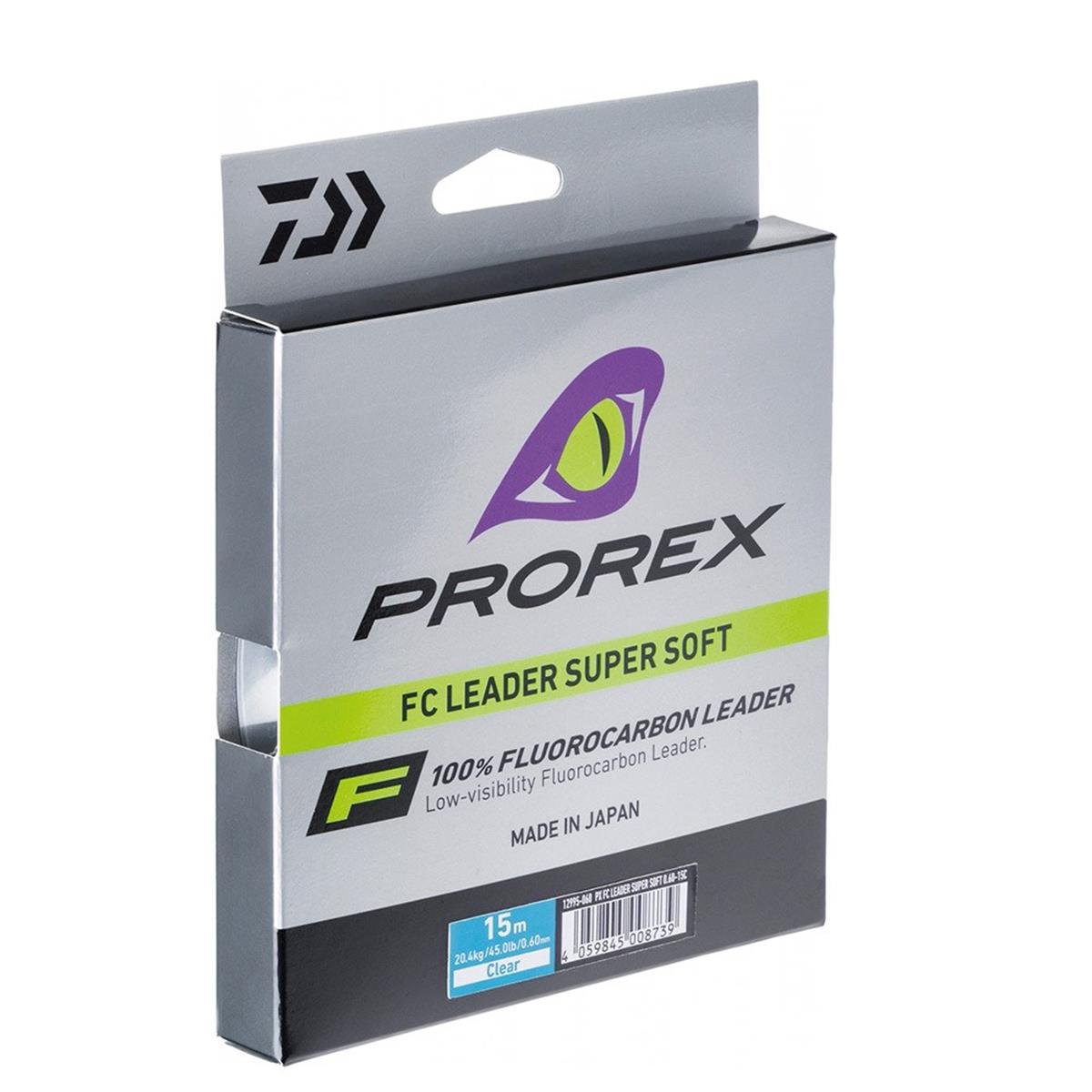 Daiwa Prorex FC Leader Fluorocarbon Spin Lrf Super Soft Misina