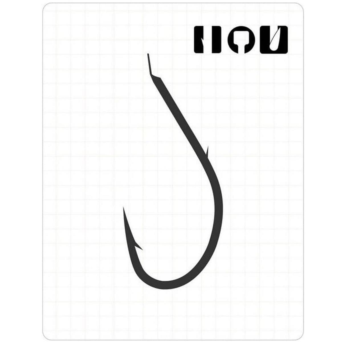 FUDO 1601 KENTSUKI MARUSEIGO BLACK NiKEL Olta iğnesi / Balık Kancası