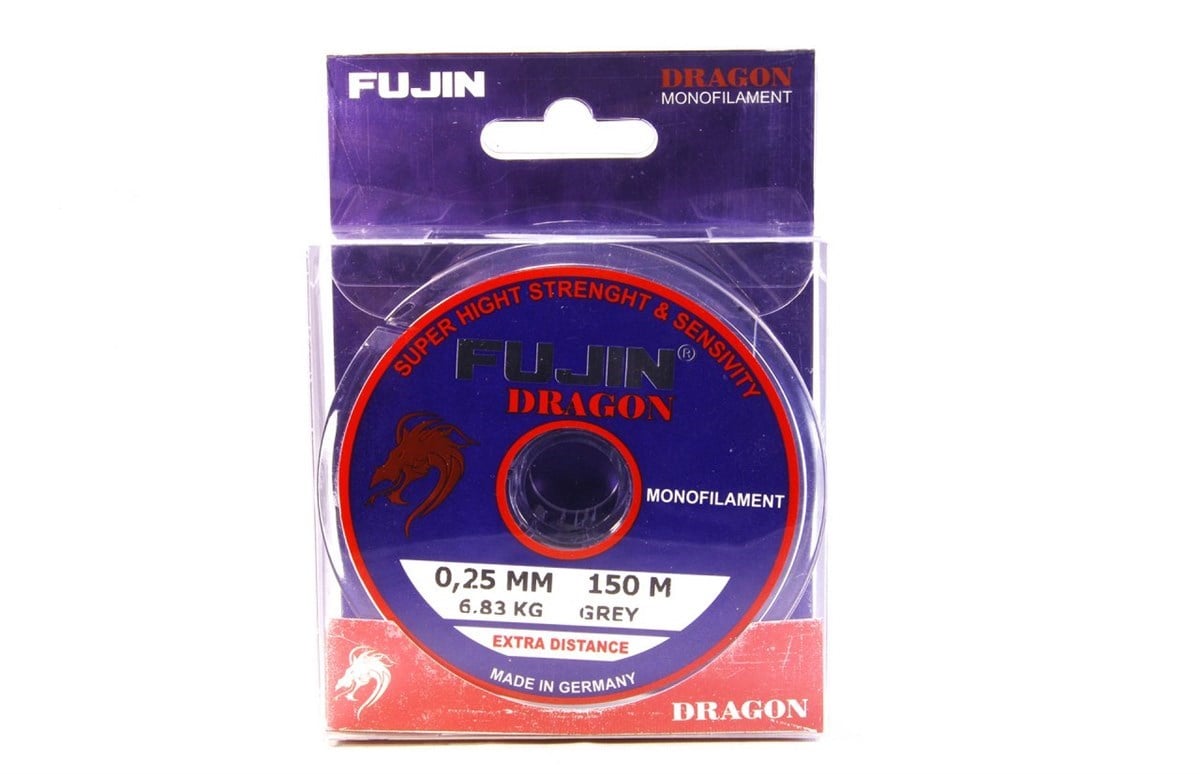FUJIN Dragon 150mt Monofilament Grey Spin Lrf Misina