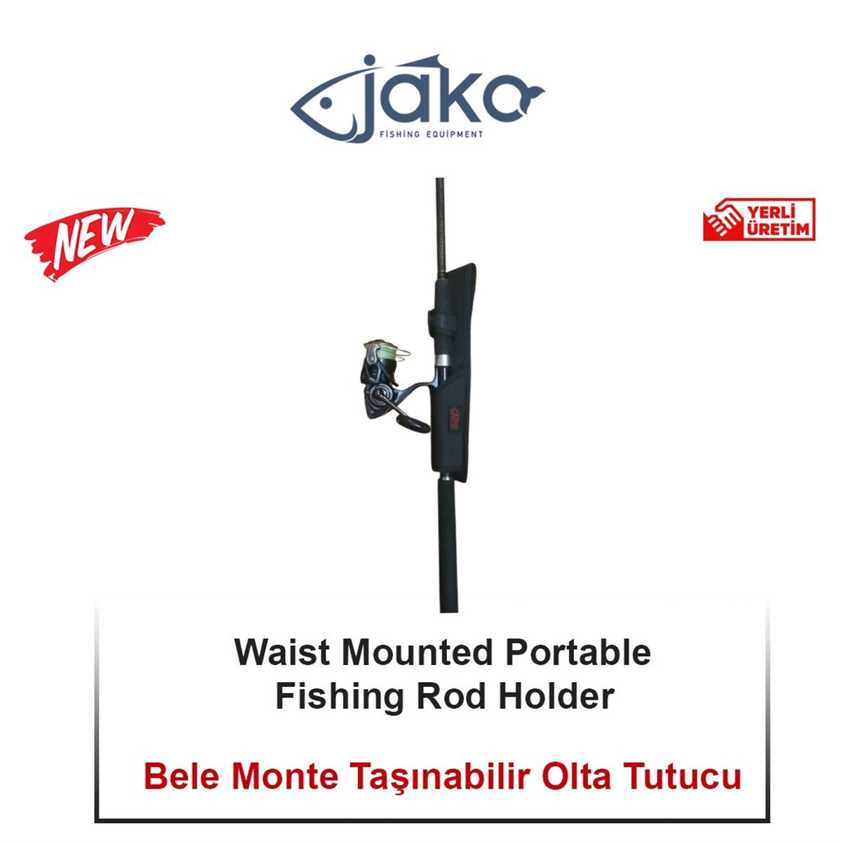 JAKO BELE MONTE TAŞINABİLİR OLTA TUTUCU
