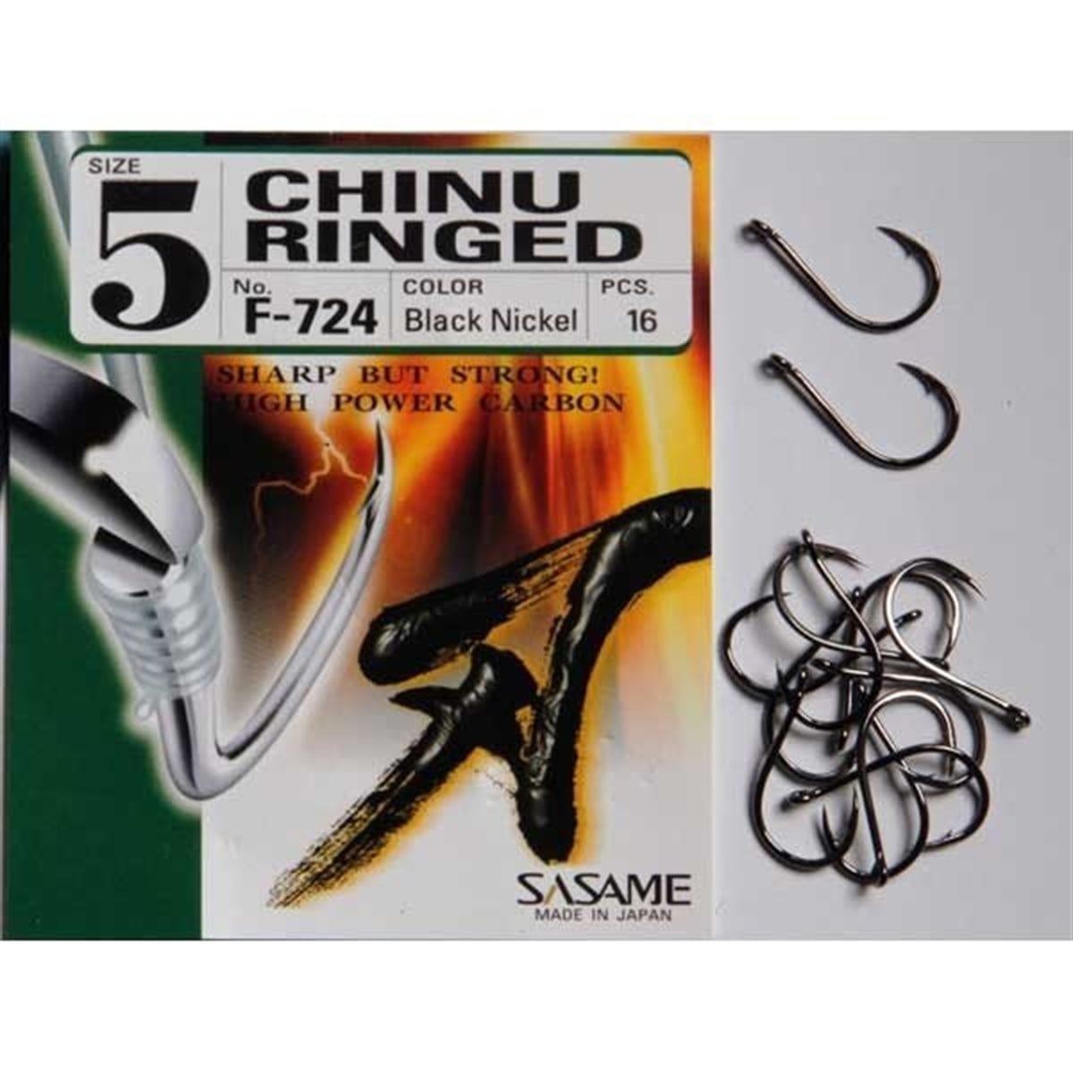 Sasame Chinu Ringed F-724 Serisi Olta İğnesi