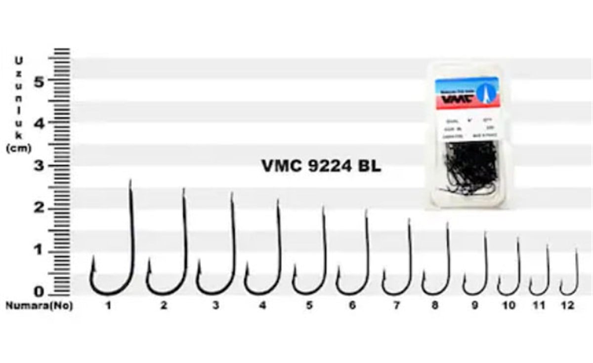 VMC 9224 BL Serisi Olta İğnesi