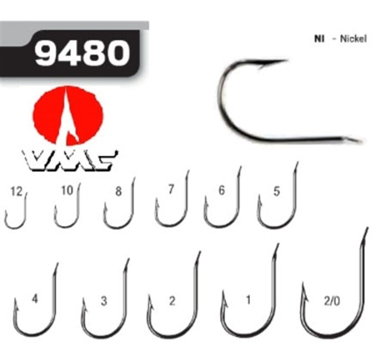 VMC 9480 NI Serisi Olta İğnesi