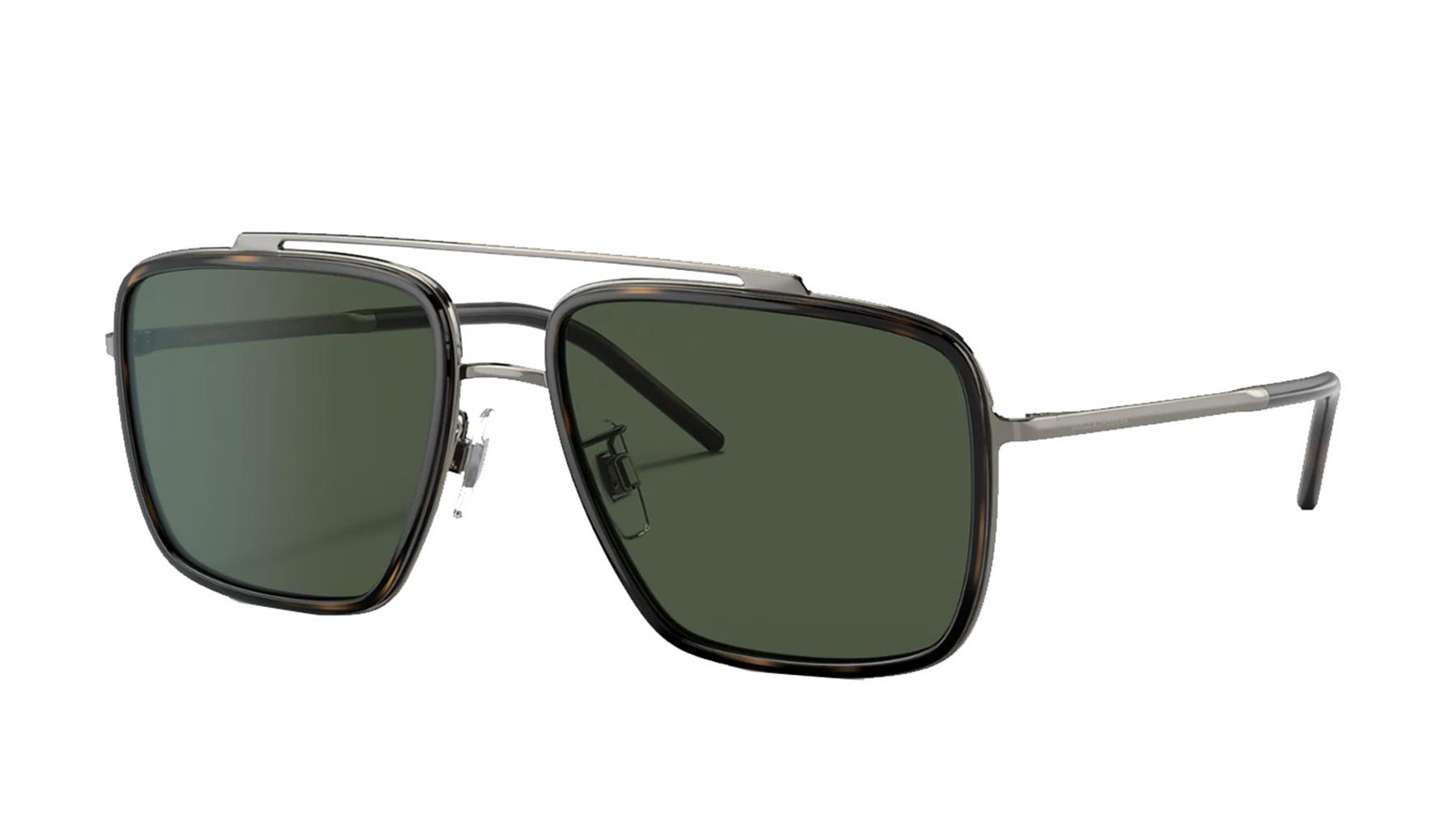 DOLCE&GABBANA  2220 1335/9A 57  Erkek KAHVE Köşeli Çerçeve Güneş Gözlüğü
