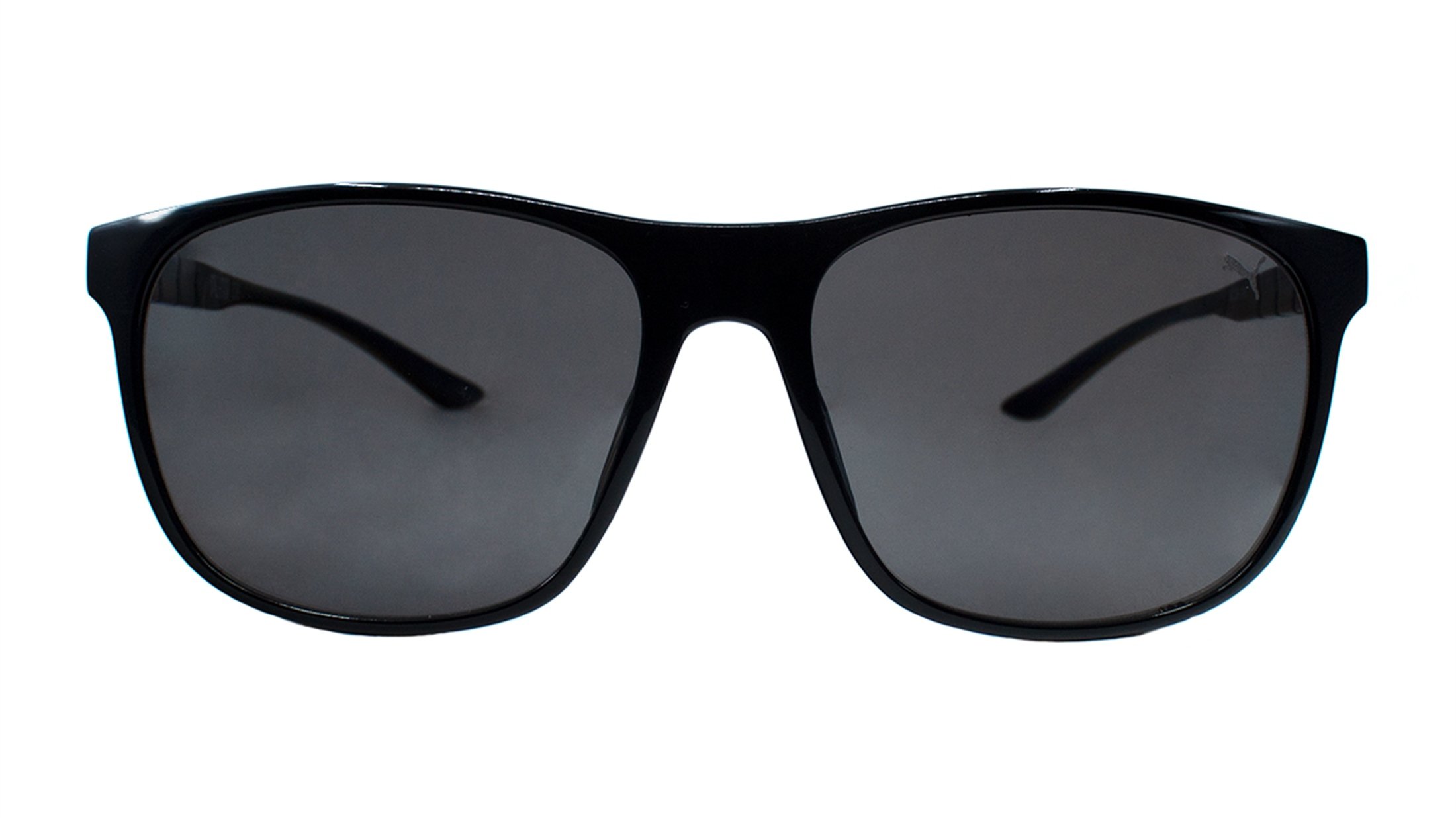 PUMA  PU0132S 001 56  Unisex SİYAH Köşeli Çerçeve Güneş Gözlüğü