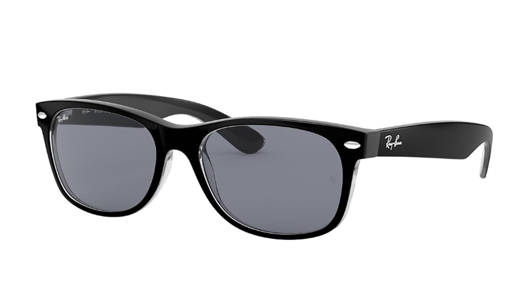 RAY-BAN  2132 6398/Y5 55 NEW WAYFARER Unisex SİYAH Köşeli Çerçeve Güneş Gözlüğü