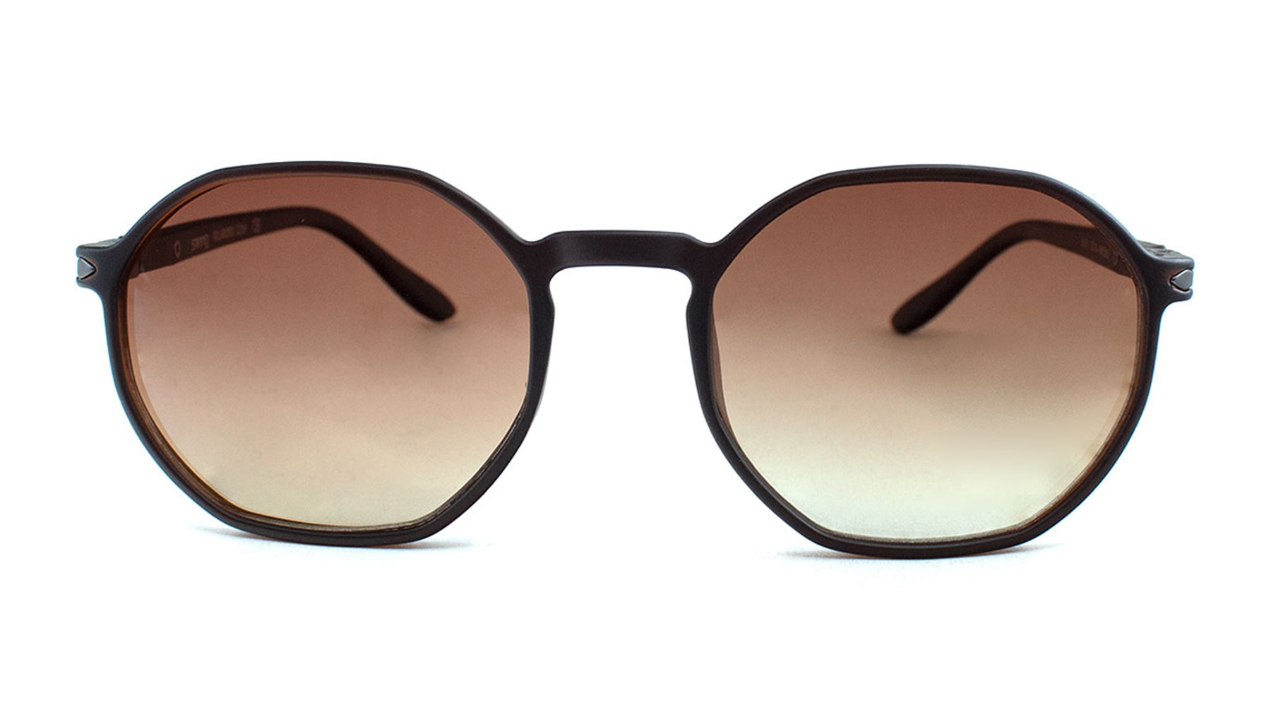 SWING  236 C216 50  Unisex KAHVE Geometrik Çerçeve Güneş Gözlüğü