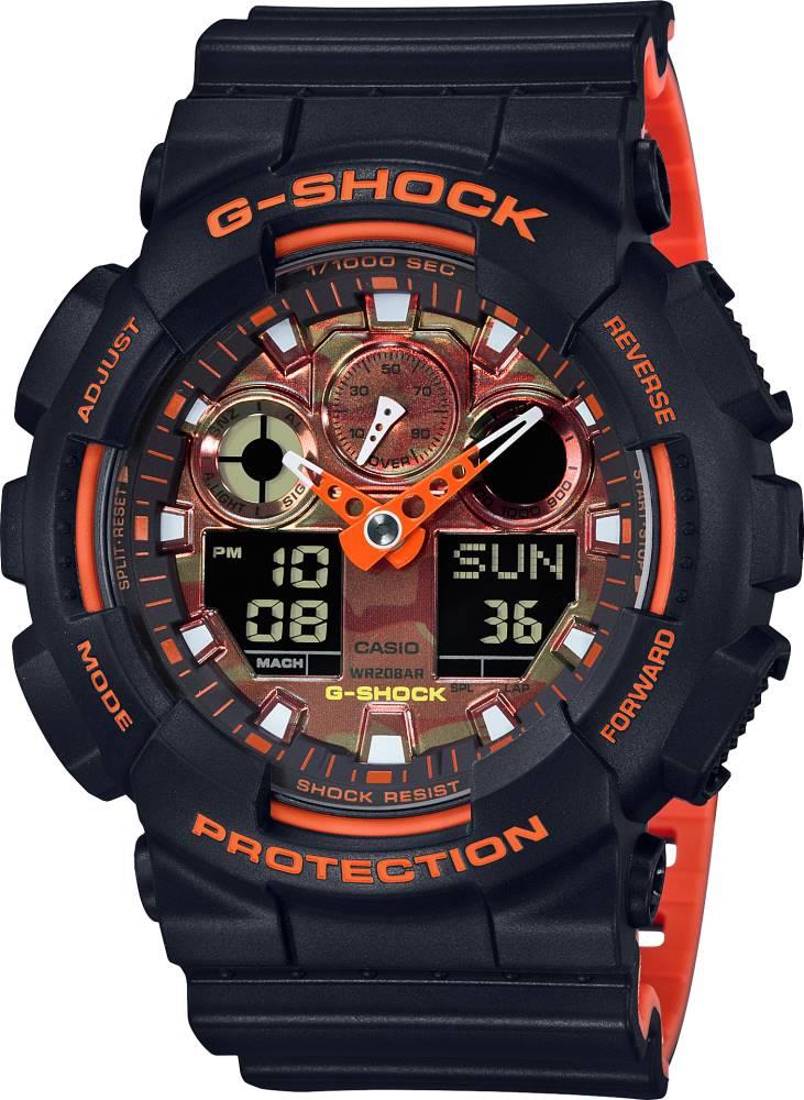 Casio G-Shock GA-100BR-1ADR Erkek Kol Saati Casio G-Shock GA-100BR-1ADR Erkek Kol Saati | Gözlüğün Adresi 