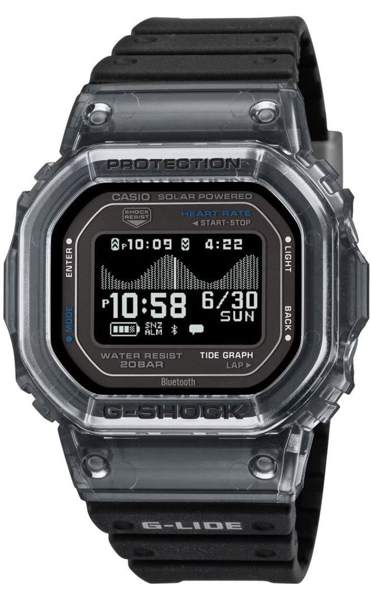 Casio G-Shock GBX-H5600-1DR Güneş Enerjili Erkek Kol Saati  