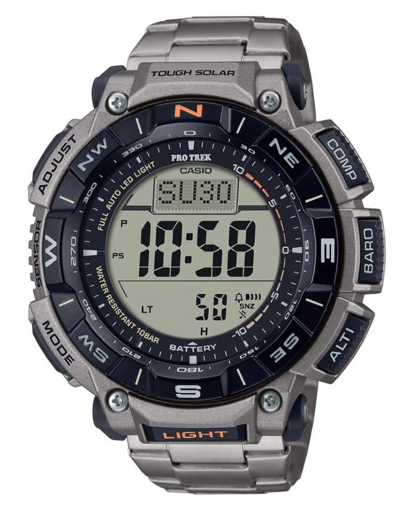 Casio Pro Trek PRG-340T-7DR Solar Erkek Kol Saati Casio Pro Trek PRG-340T-7DR Solar Erkek Kol Saati - Lenti 