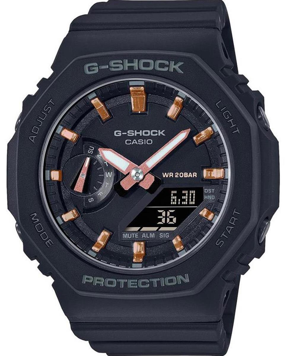 Casio G-Shock GMA-S2100-1ADR Unisex Kol Saati Casio G-Shock GMA-S2100-1ADR Unisex Kol Saati - Lenti 