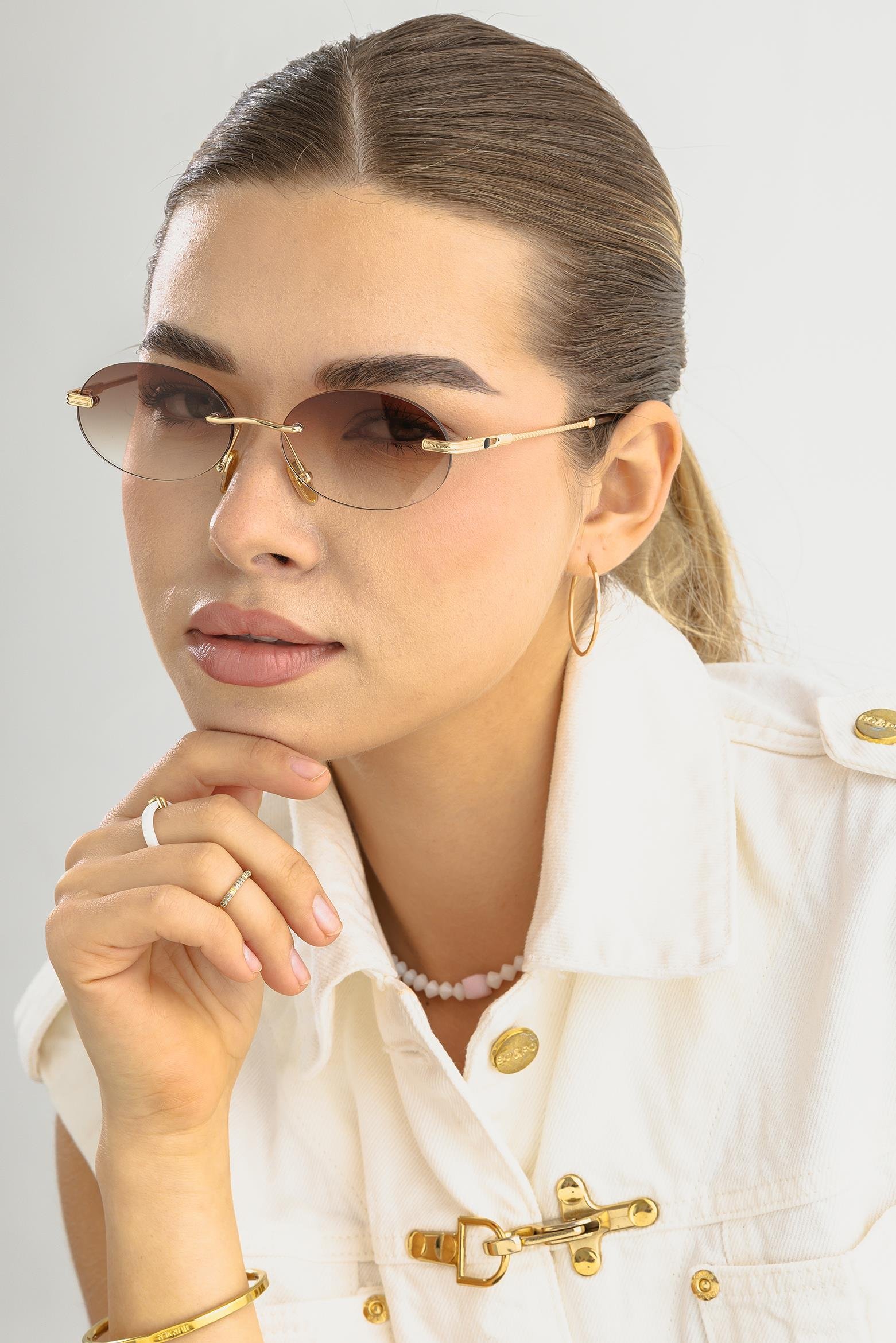 Falenti AE2036-C2 52 Unisex Güneş Gözlüğü  