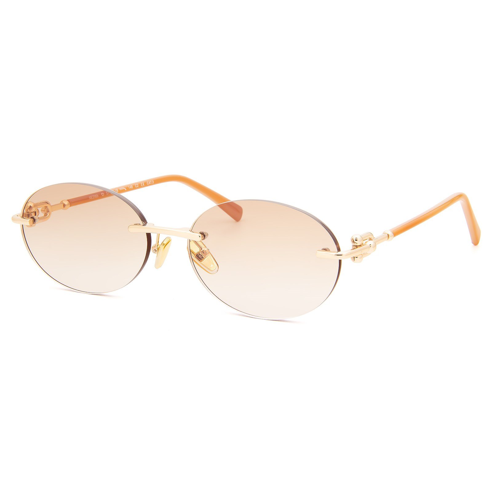 Federico Barocci FBAE2569-C2 57 Unisex Güneş Gözlüğü  