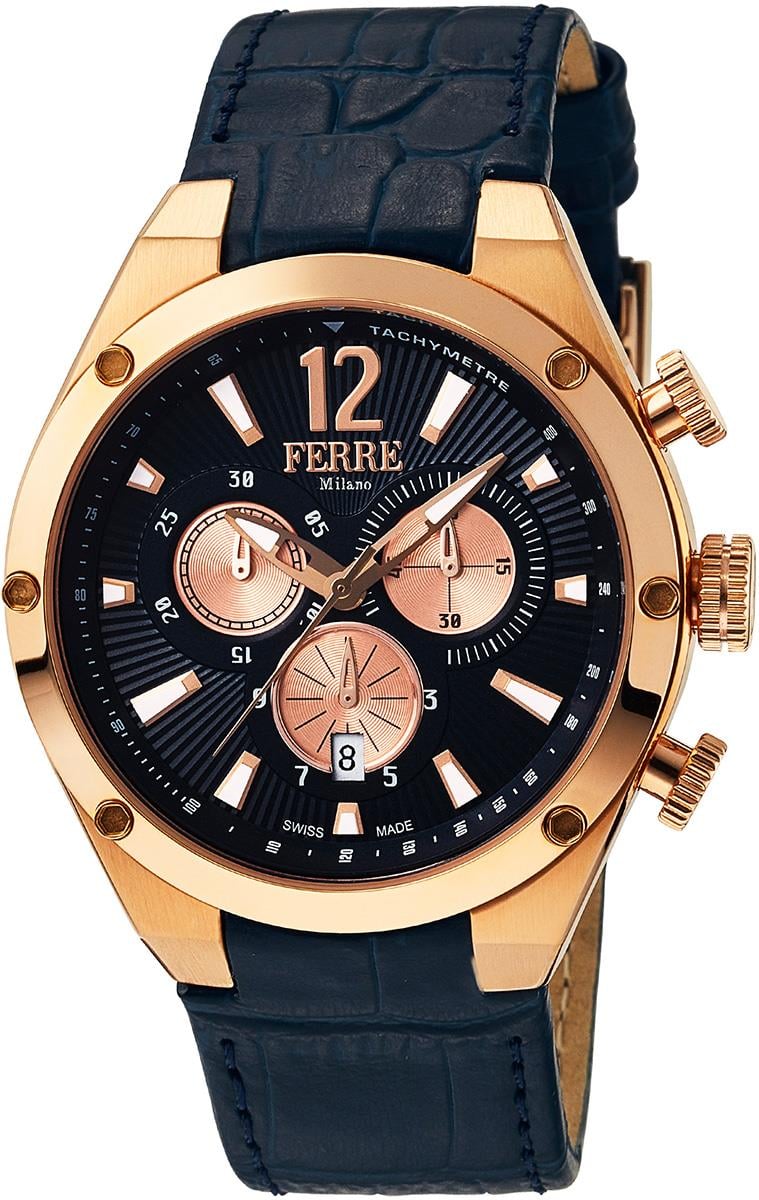 Ferre Milano FM1G072L0041 Erkek Kol Saati , Swiss Made Ferre Milano FM1G072L0041 Erkek Kol Saati , Swiss Made - Lenti 
