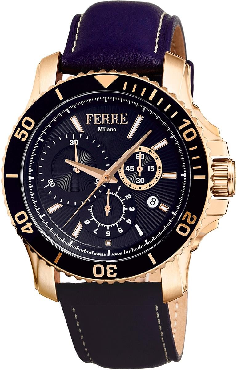 Ferre Milano FM1G070L0031 Erkek Kol Saati , Swiss Made Ferre Milano FM1G070L0031 Erkek Kol Saati , Swiss Made - Lenti 