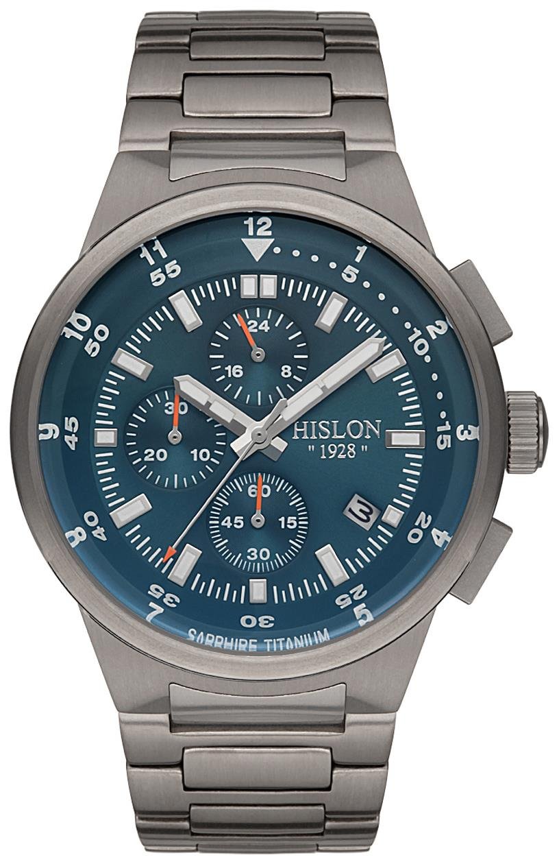 Hislon 3737-12691 Erkek Kol Saati , Safir Cam ,Titanyum Hislon 3737-12691 Erkek Kol Saati , Safir Cam ,Titanyum - Lenti 