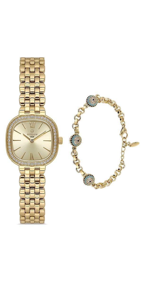 Hislon QL220G-08STS Kadın Kol Saati  