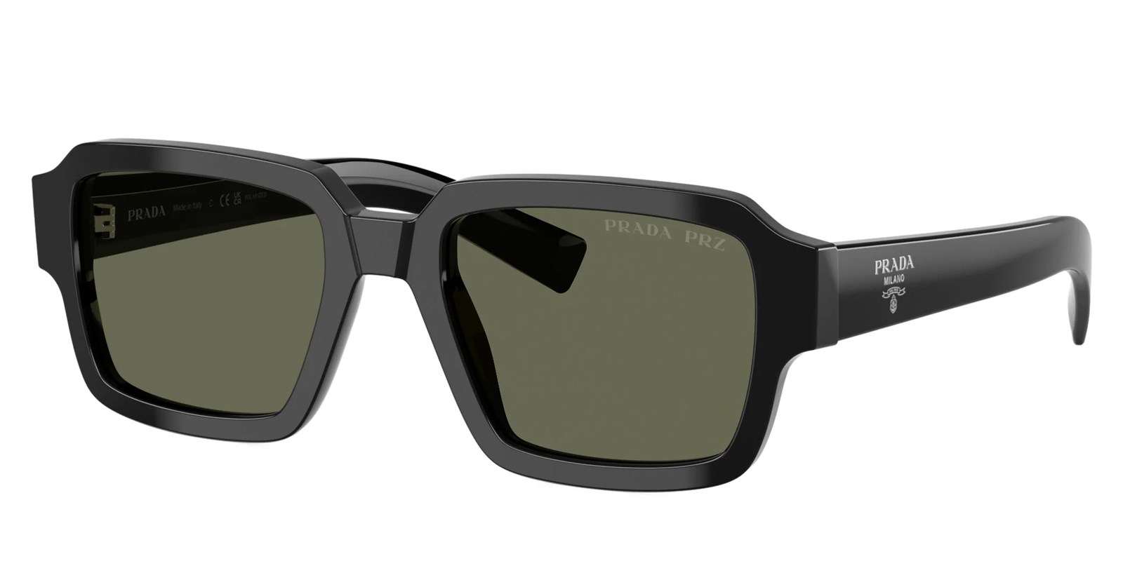 Prada SPR02Z 1AB03R 52 Polarize Unisex Güneş Gözlüğü  