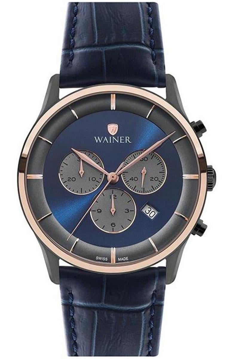 Wainer WA.19991-B Erkek Kol Saati , Swiss Made Wainer WA.19991-B Erkek Kol Saati , Swiss Made - Lenti 