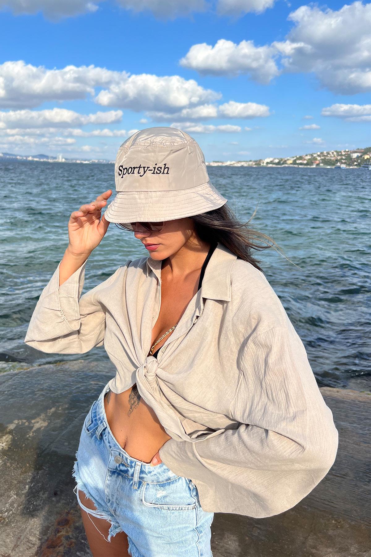 For You Accessories Nakışlı Safari Şapka For You Accessories Nakışlı Safari Şapka