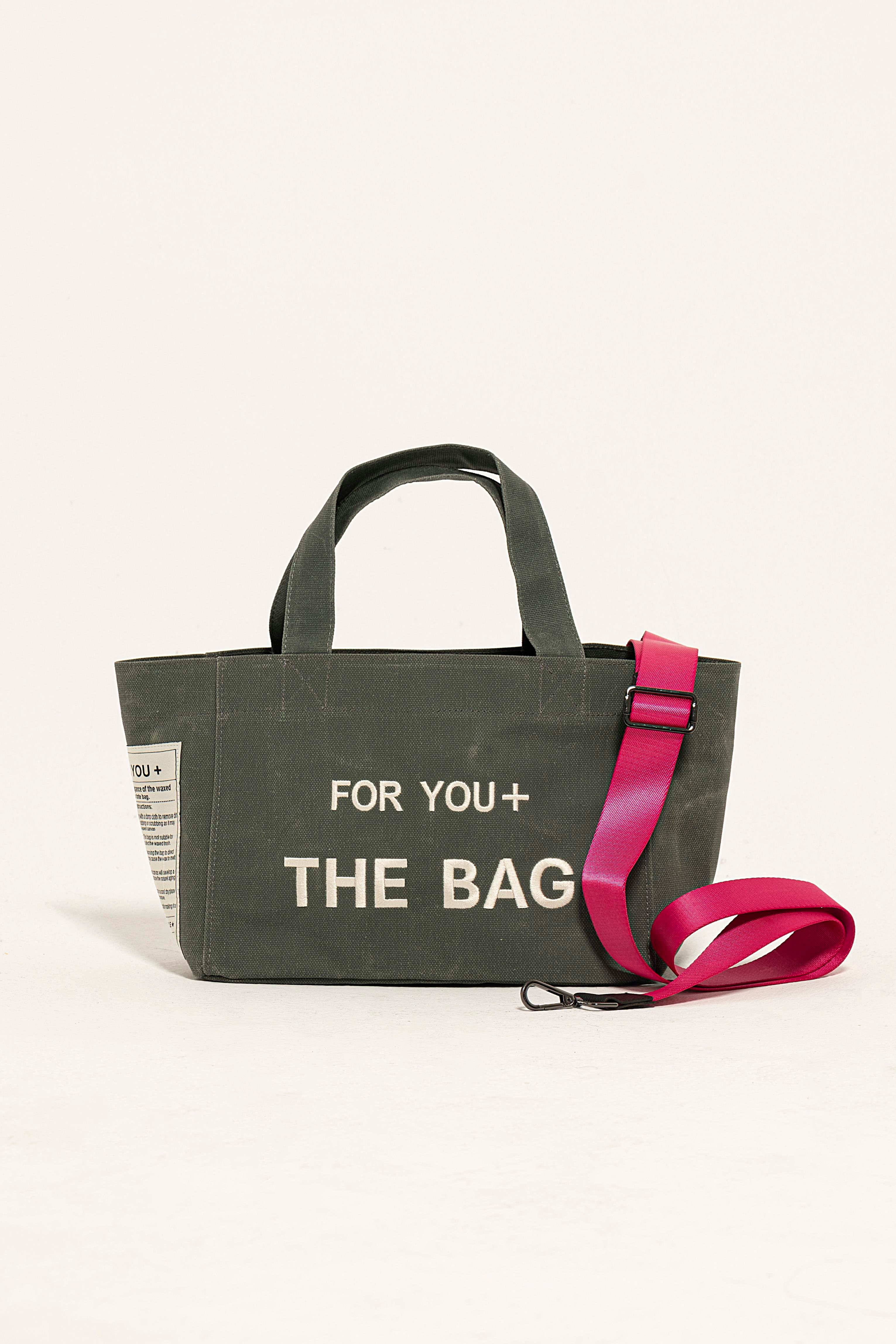 For You Accessorises Kanvas Orta Boy Haki Çanta For You Accessorises Kanvas Orta Boy Haki Çanta