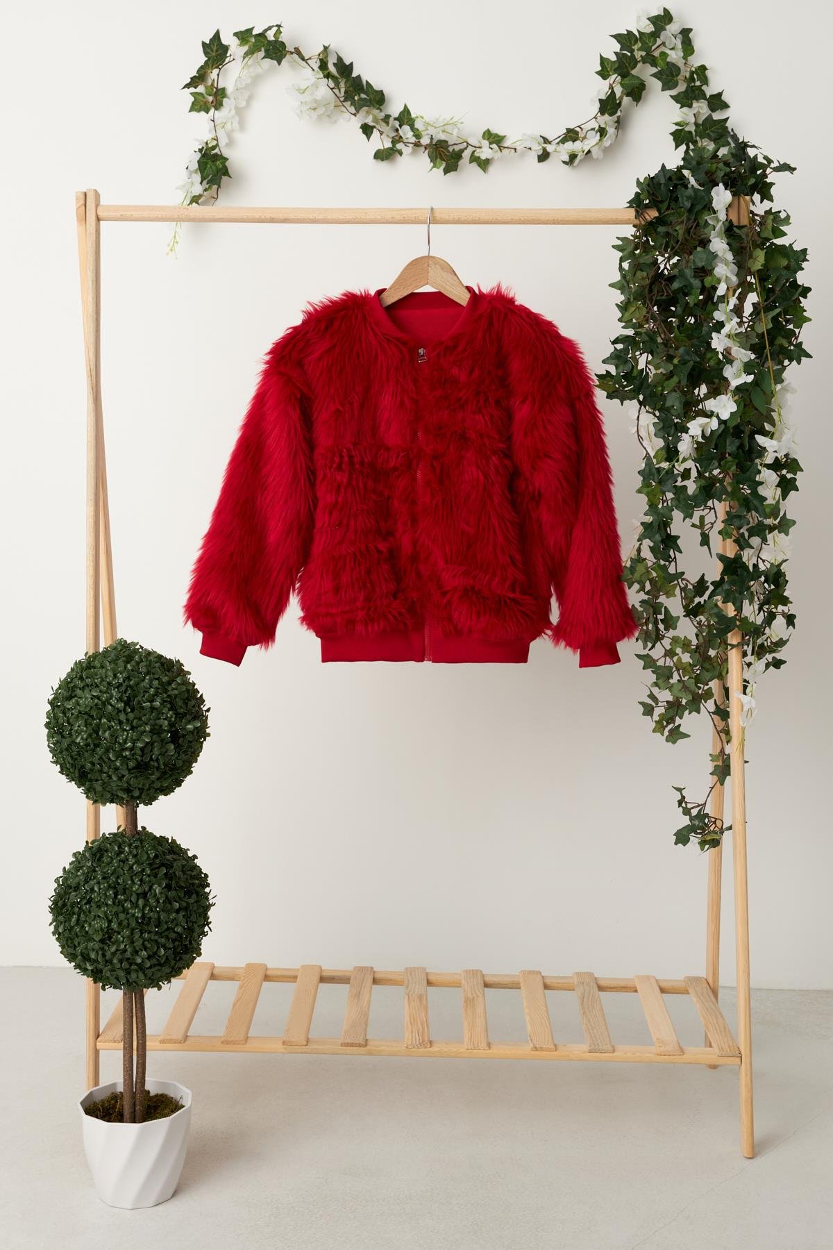 For You Kids Peluş Astarlı Kırmızı Mont For You Kids Peluş Astarlı Kırmızı Mont