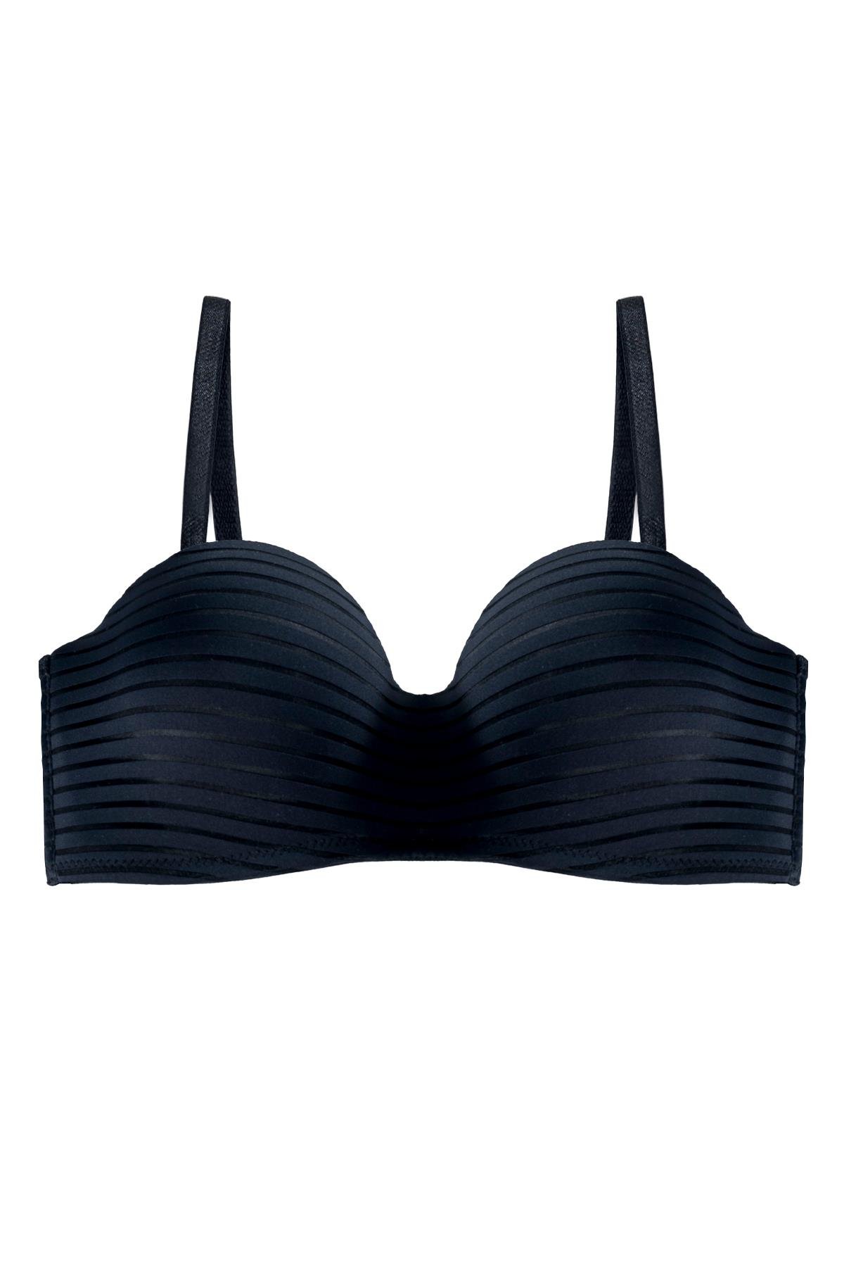 For You Lingerie Bütün Kap Siyah Straplez Sütyen For You Lingerie Bütün Kap Siyah Straplez Sütyen