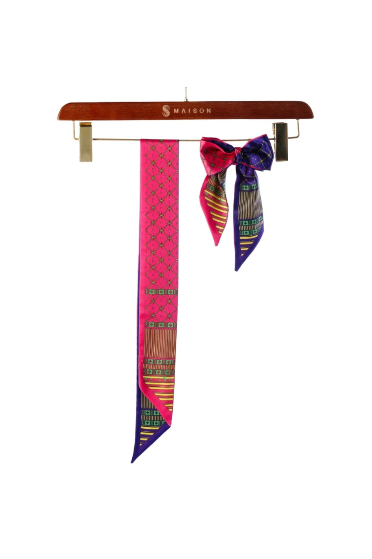 8 Maison Pink Sunset Fular