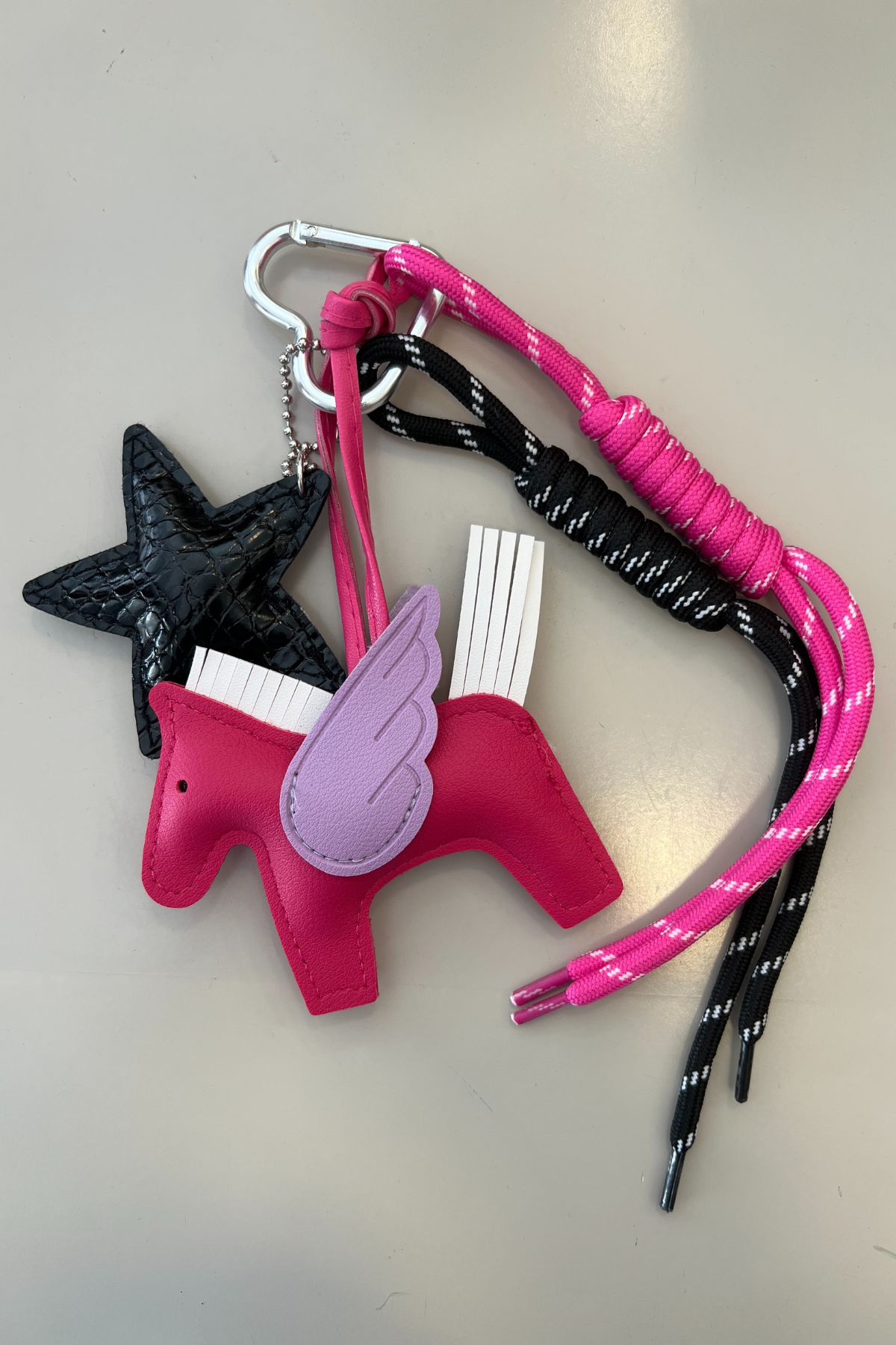 Çanta Charm Pembe Unicorn 10