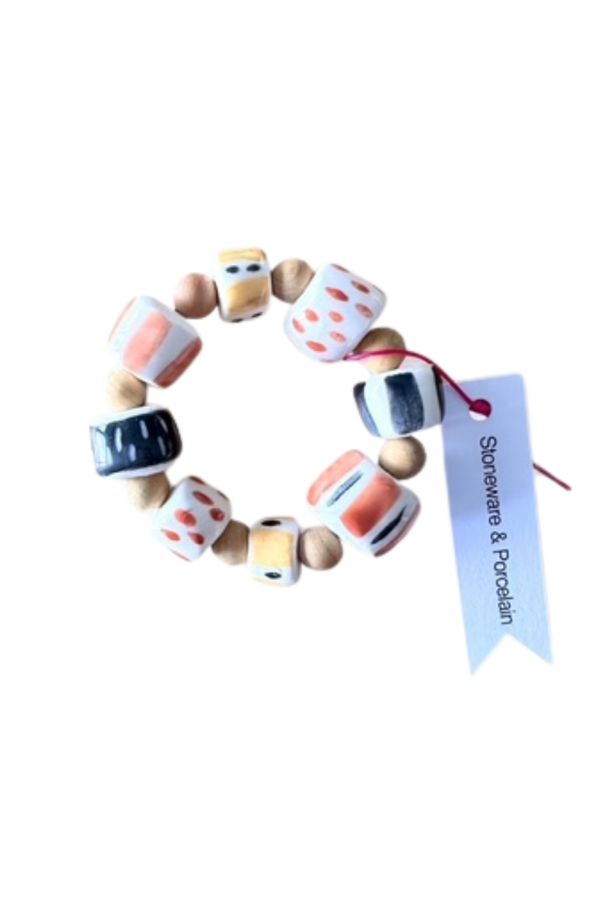 Didem Ekal Stonware & Porselen Bileklik - DEB3