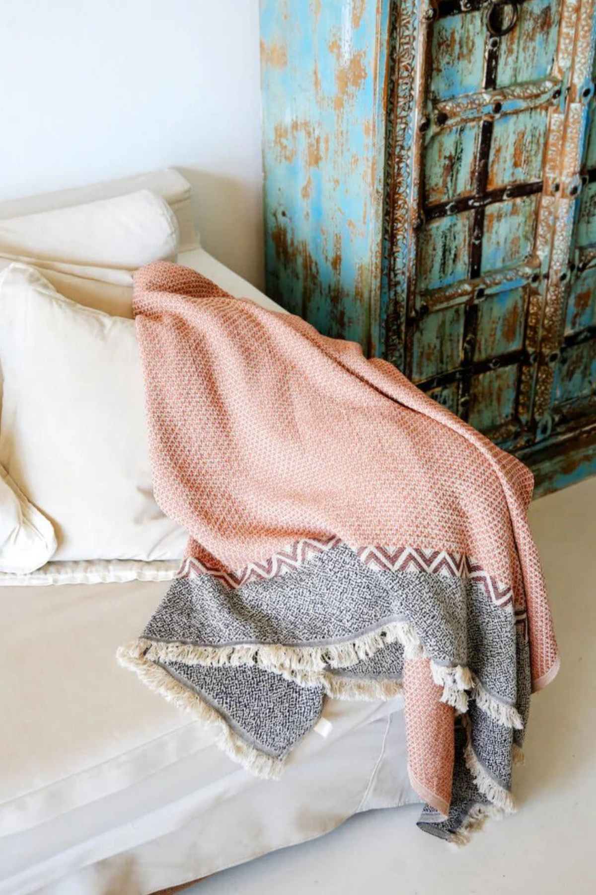 Dolcetto Linen Çok Amaçlı Örtü, Bakır