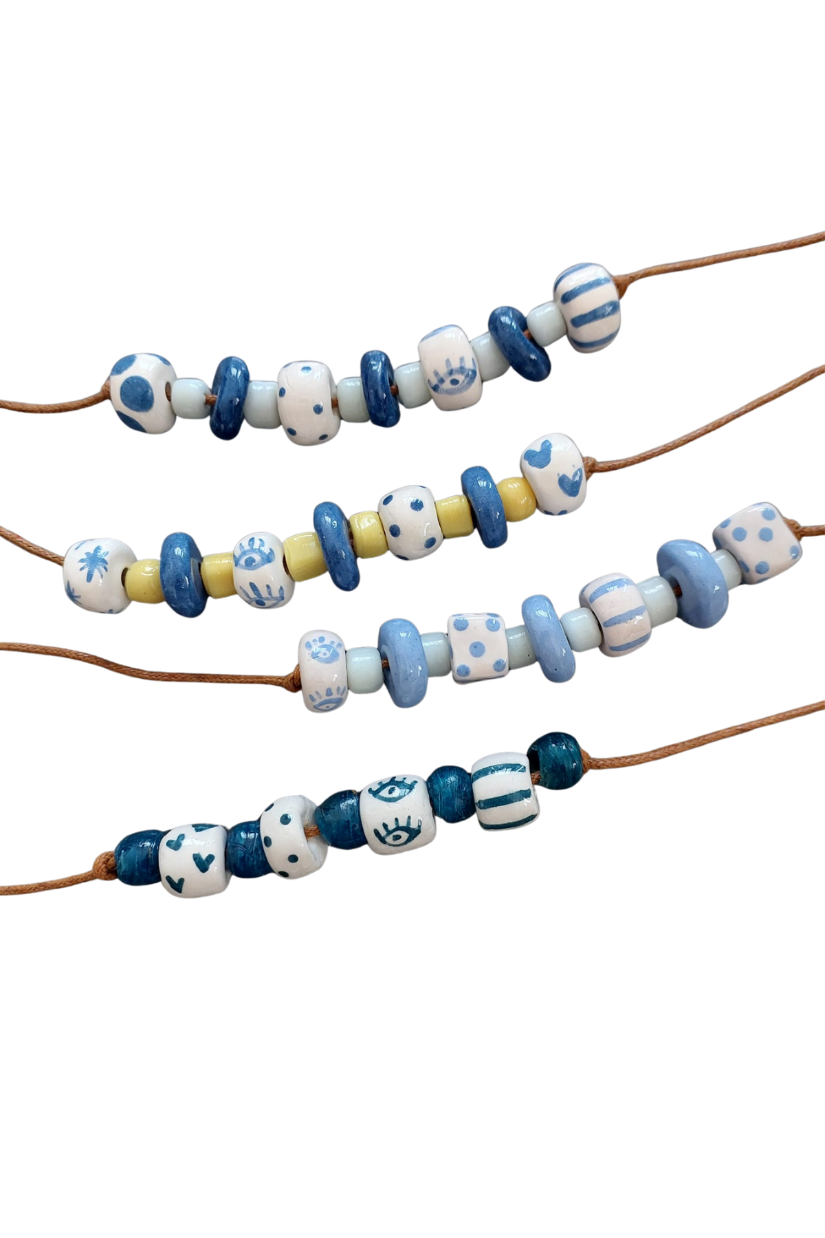 Dopamine Ceramic Cam Boncuklu Seramik Kolye DPM005_2