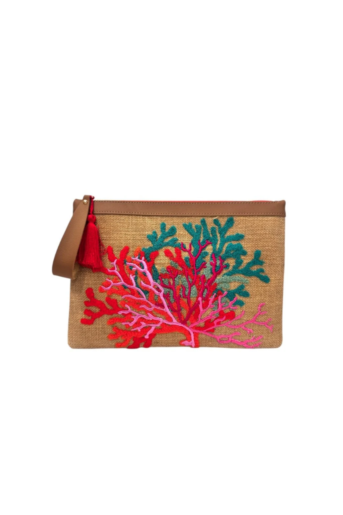 Eynaco Punch Coral Tree Clutch Çanta - EYP010