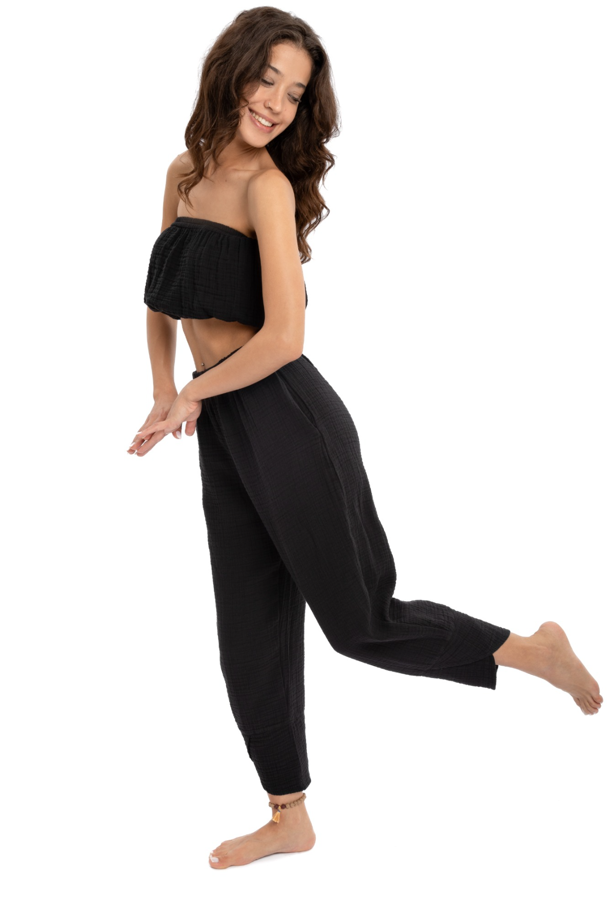 Husufi V Cross Pantolon HSFVCP01_Black