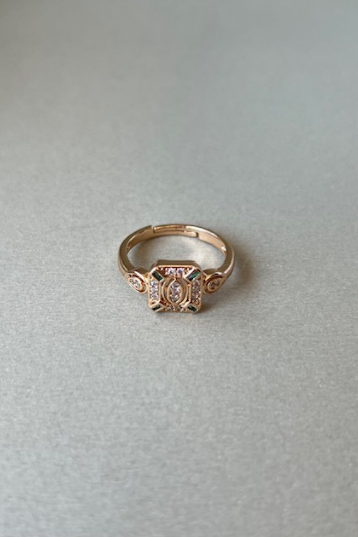 Mitico Jewellery Yeşil Taşlı Sophie Yüzük